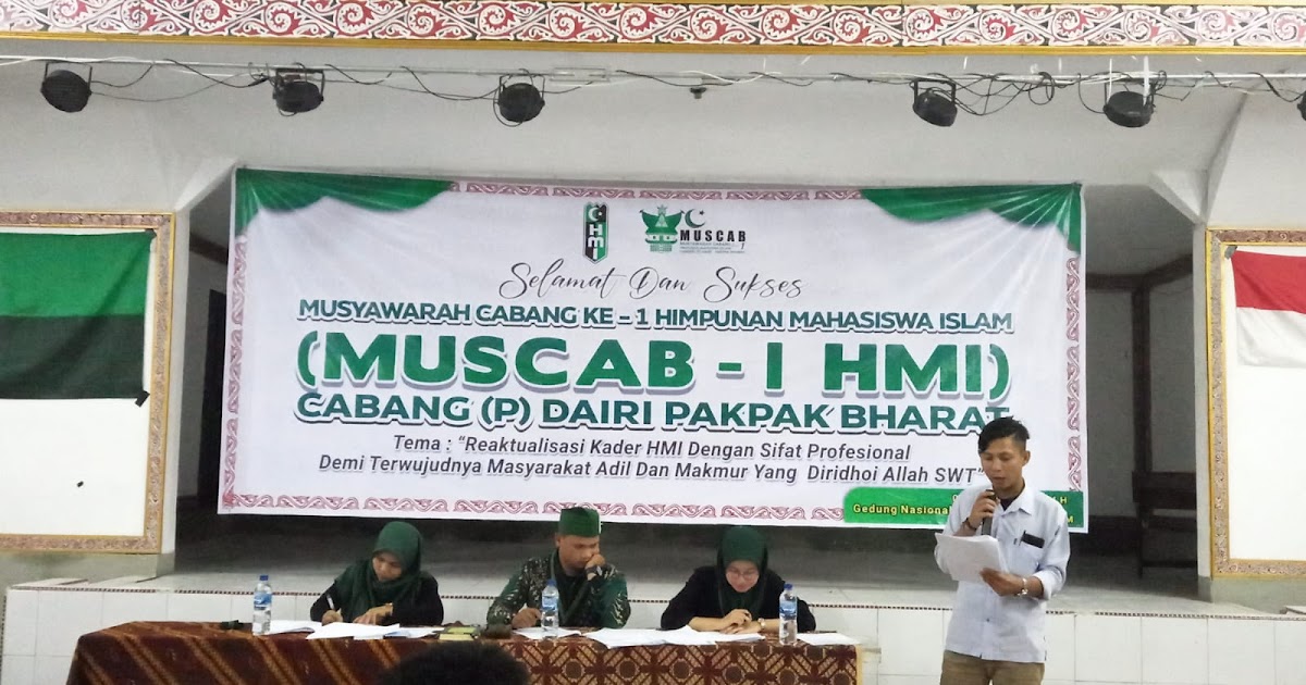 HMI kota suwawa Gelar Musyawarah Cabang